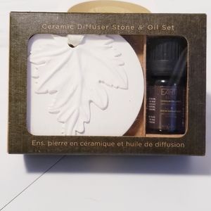 Ceramic leaf diffuser Jasmine frag